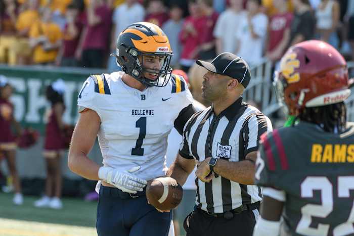 Central Catholic Oregon vs Bellevue Washington football September 2 2023 Ken Waz 19